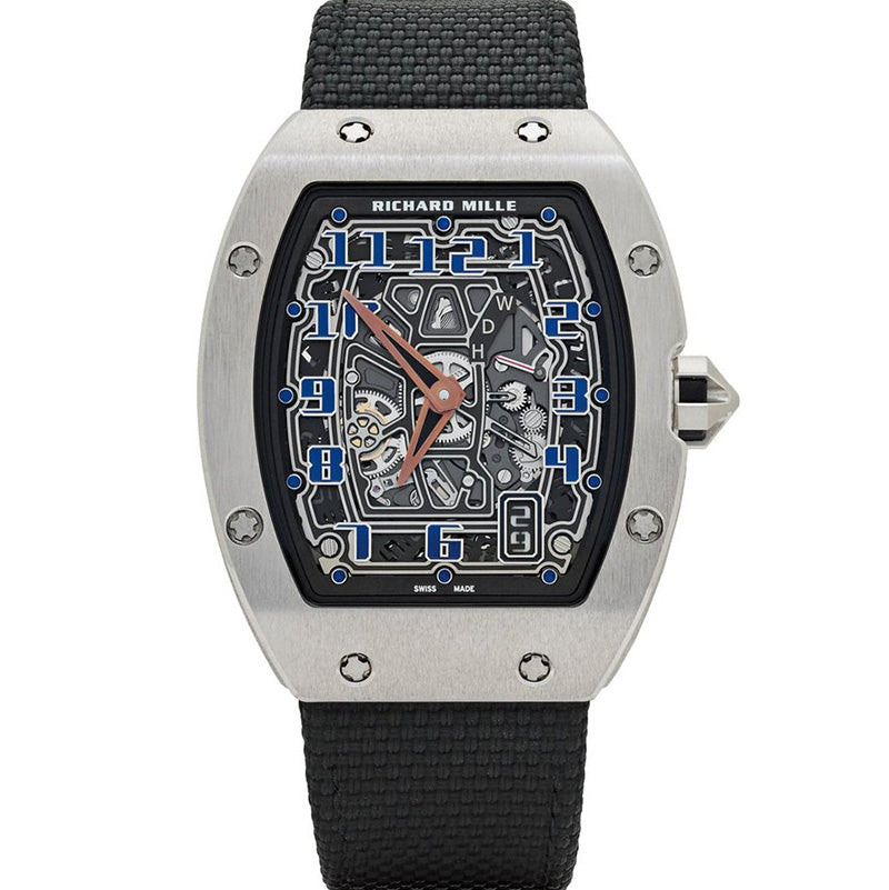 リシャール・ミル RM67-01 オートマティック エクストラフラット プラチナ（47mm スケルトンダイヤル）