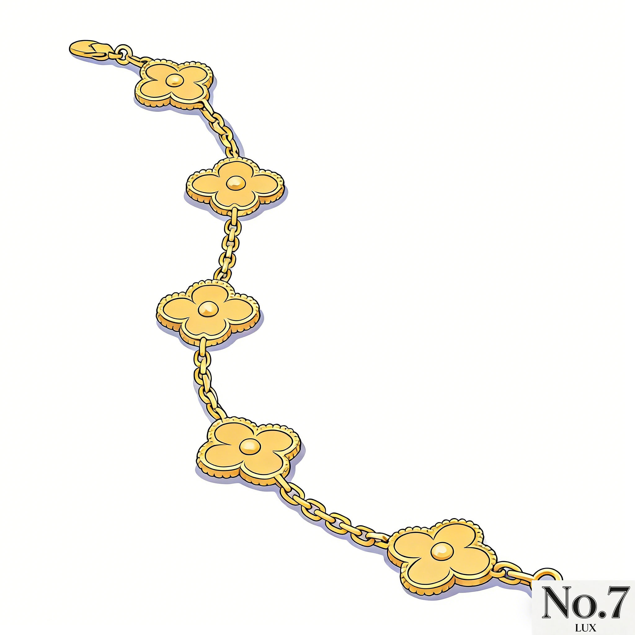 Yellow Gold Plated Bracelet