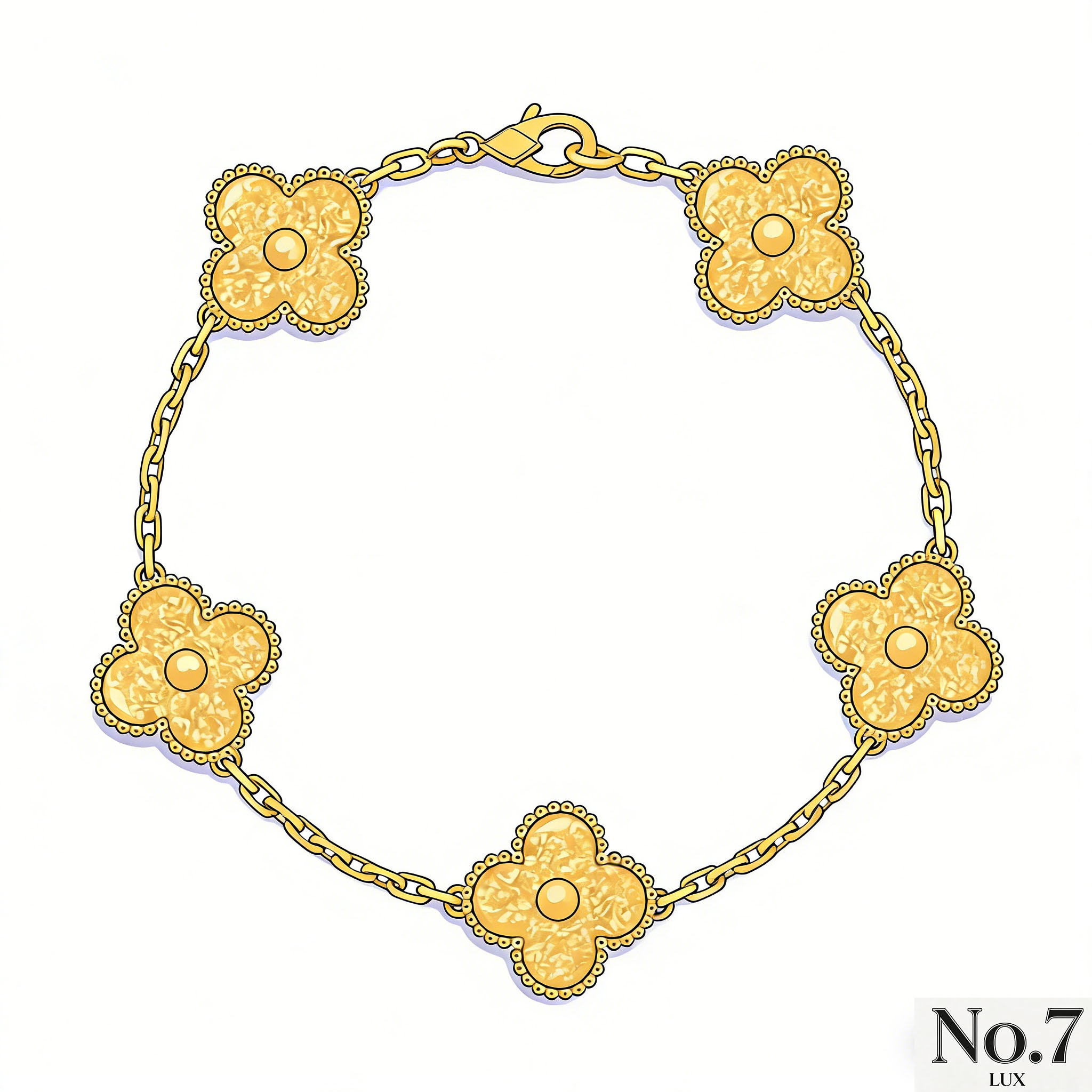 Yellow Gold Plated Bracelet