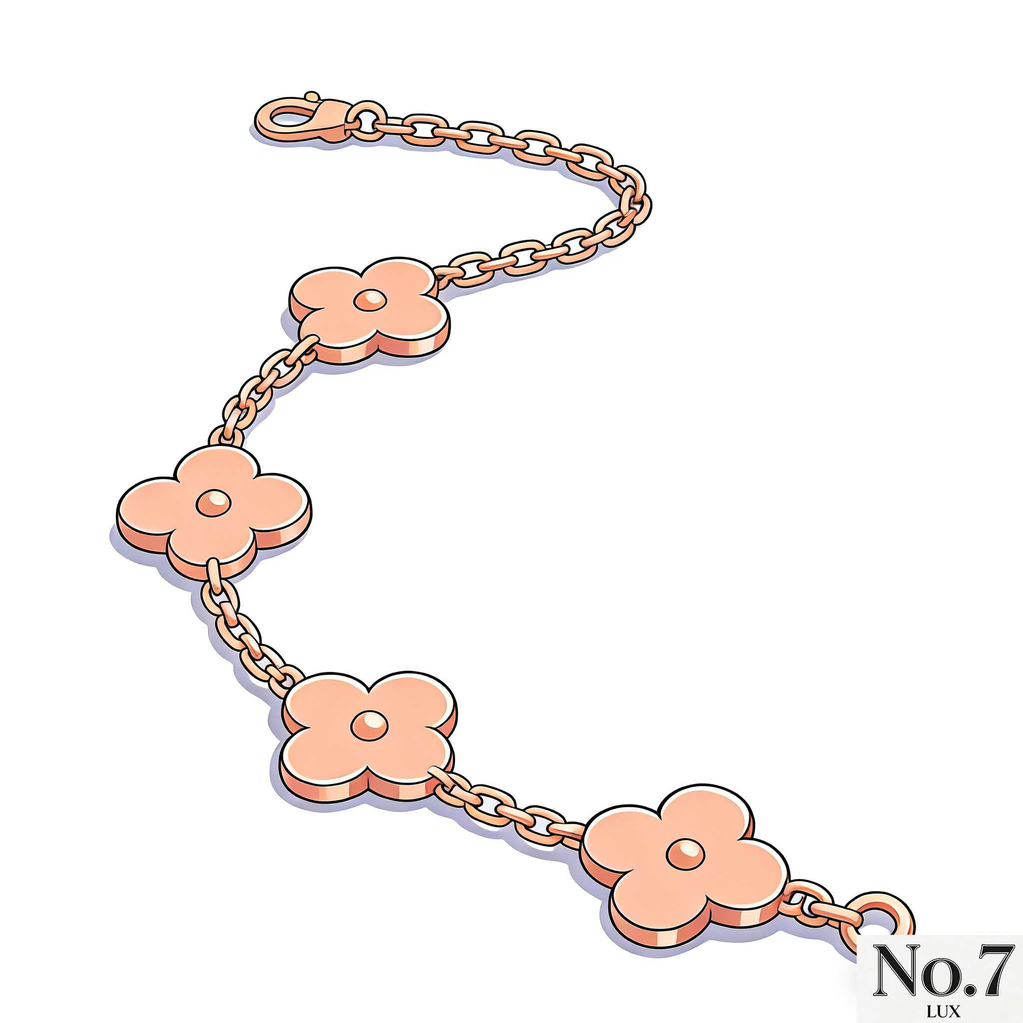 Rose Gold Plated Bracelet