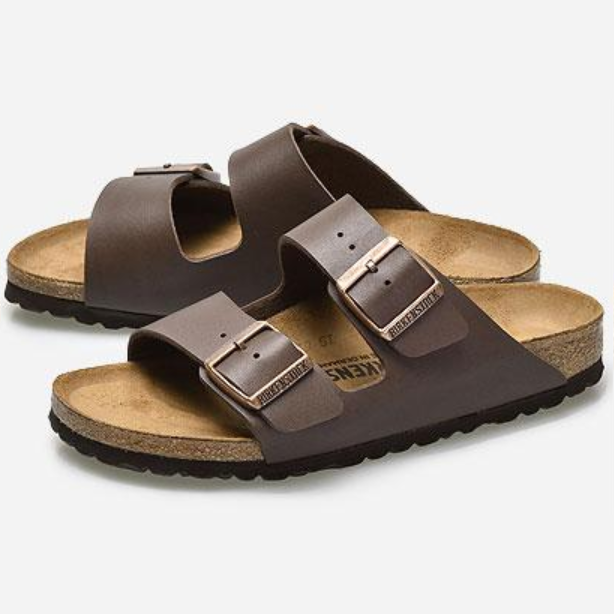 ビルケンシュトック風サンダル（メンズ・レディース兼用）。サイズ・カラー豊富。履き心地が良く、標準幅で長時間歩いても疲れにくいデザインです。