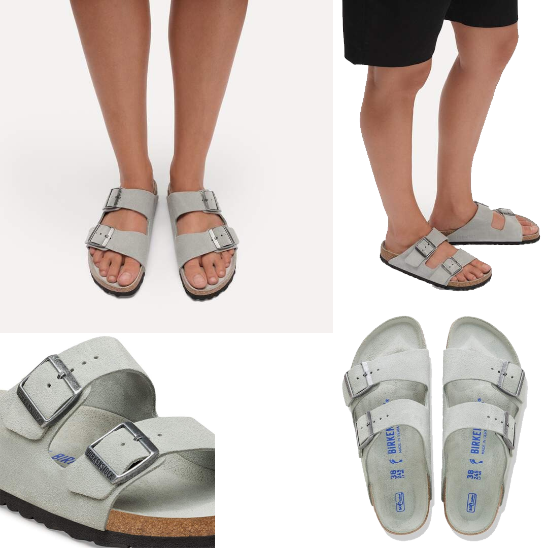 ビルケンシュトック アリゾナ ダブルバックル コルクソール サンダル