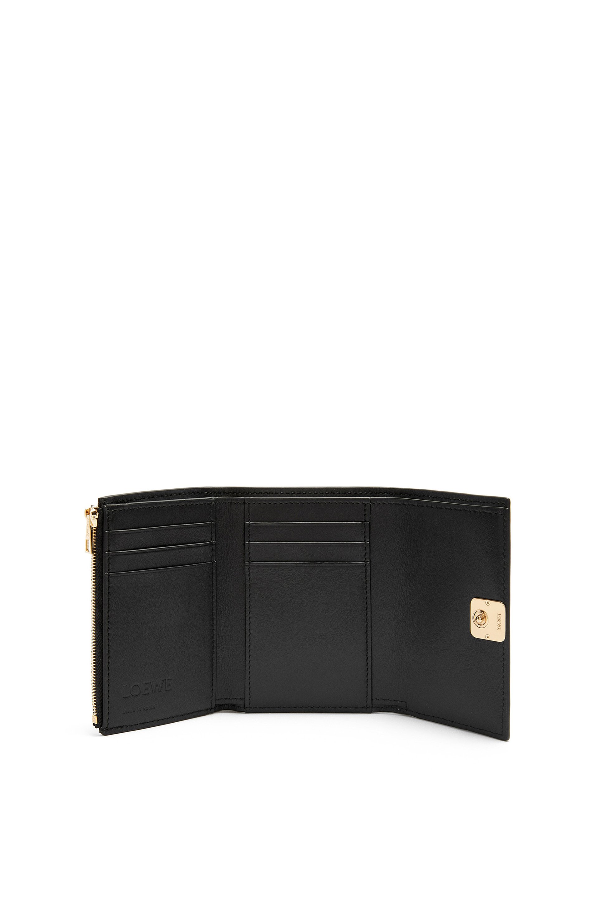 パファー アナグラム バーティカル ウォレット スモール（シャイニーナパカーフ）