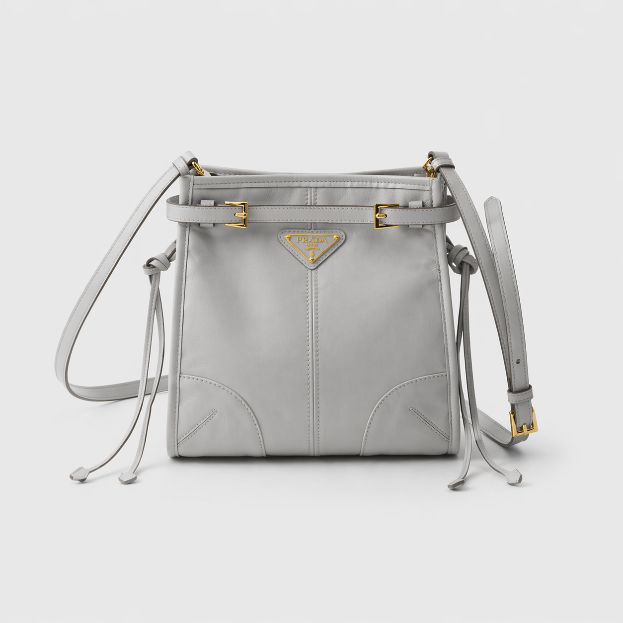 プラダ ボニー レザー ミニ ショルダーバッグ