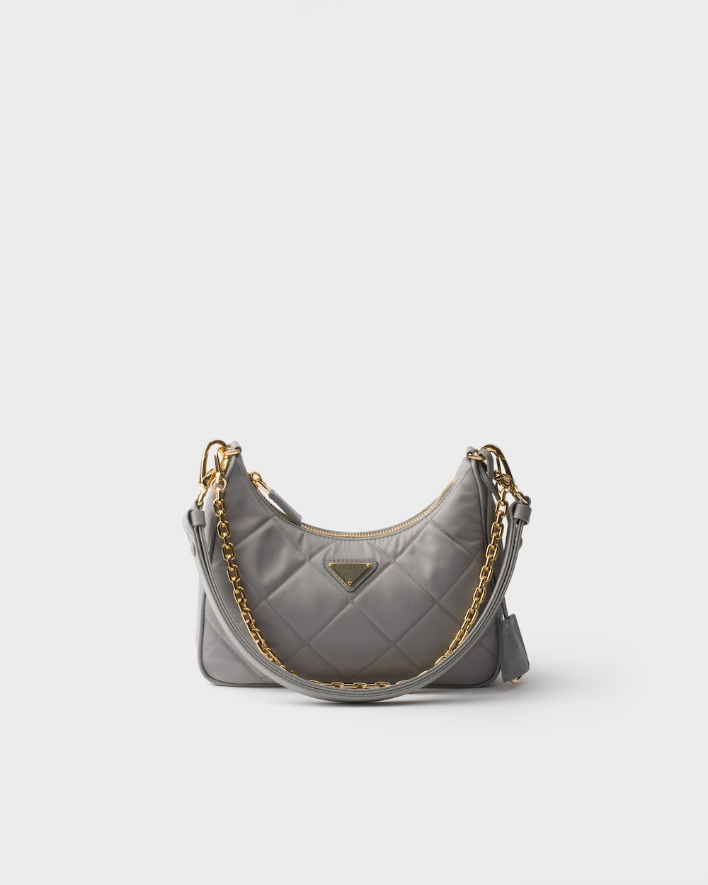 PRADA ◆プラダ◆ノベルティ ハンドバッグ　ショルダーバッグ　バケットバッグ PRADA【入手困難】☆クロシェxレザー ミニバケットバッグ☆ 全色