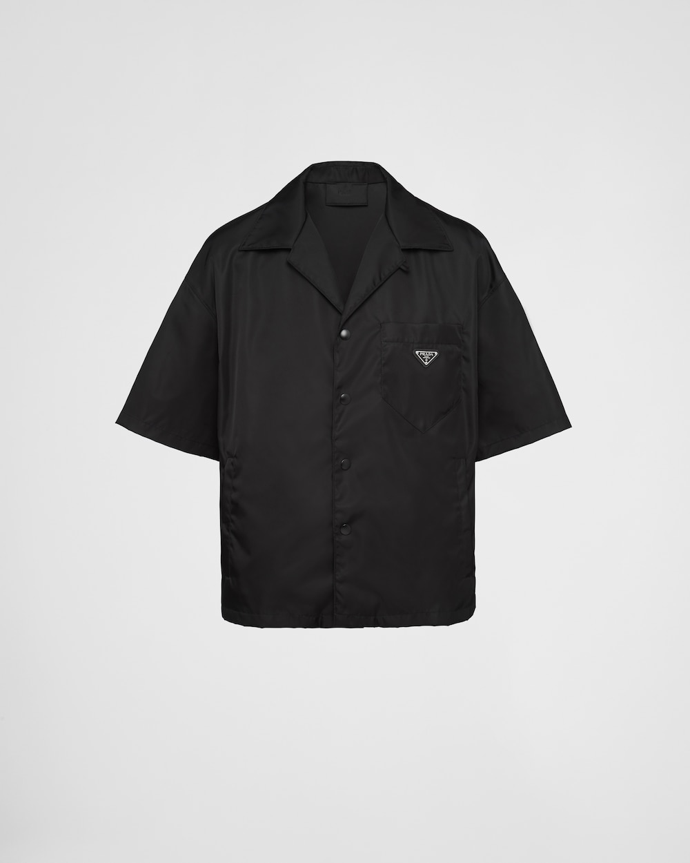プラダ　コットンテリー　ボウリングシャツ　半袖　パイル　黒　Sサイズ 2026年最新】PRADA コットンテリー ボウリングシャツの人気アイテム