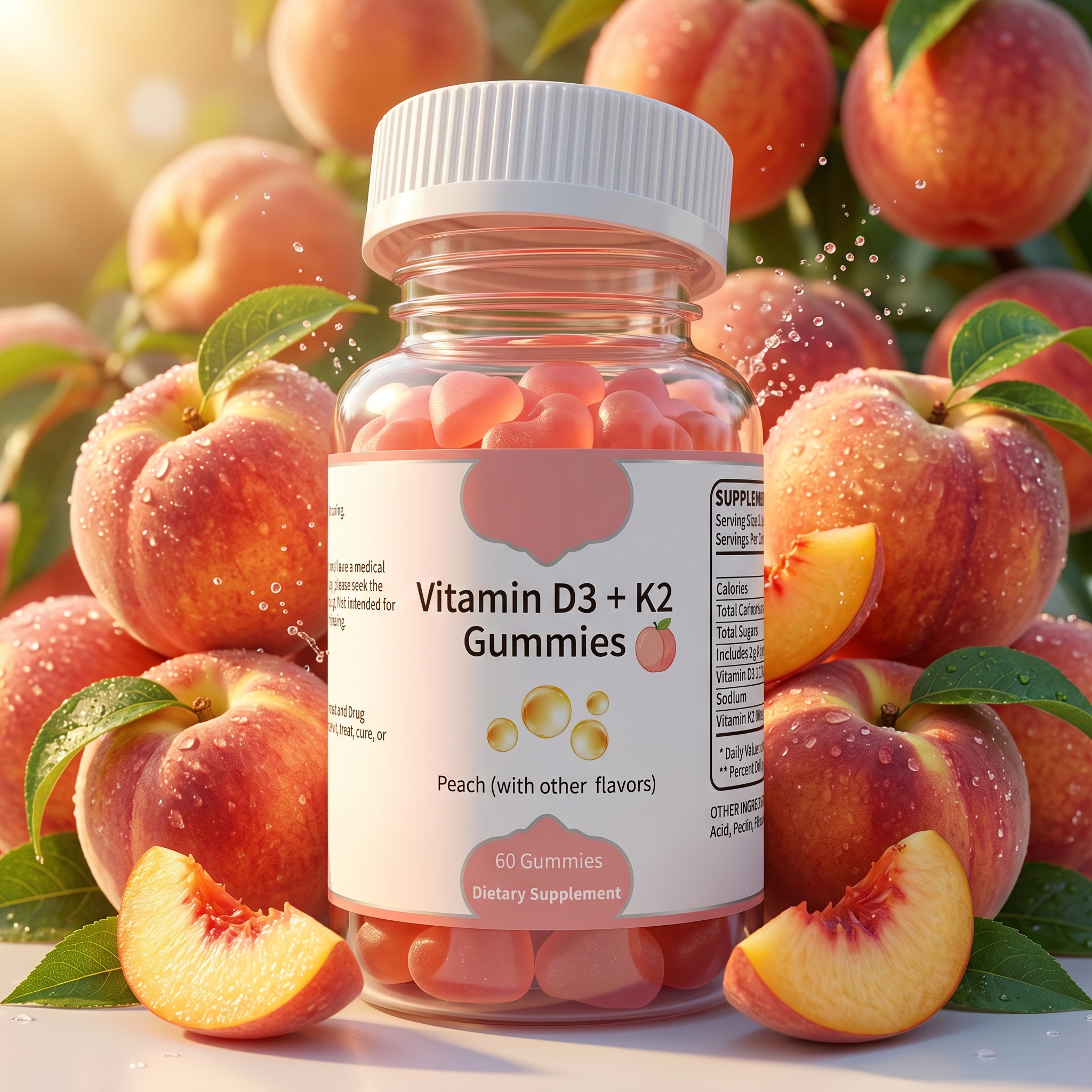 Vitamin D3 + K2 gummies