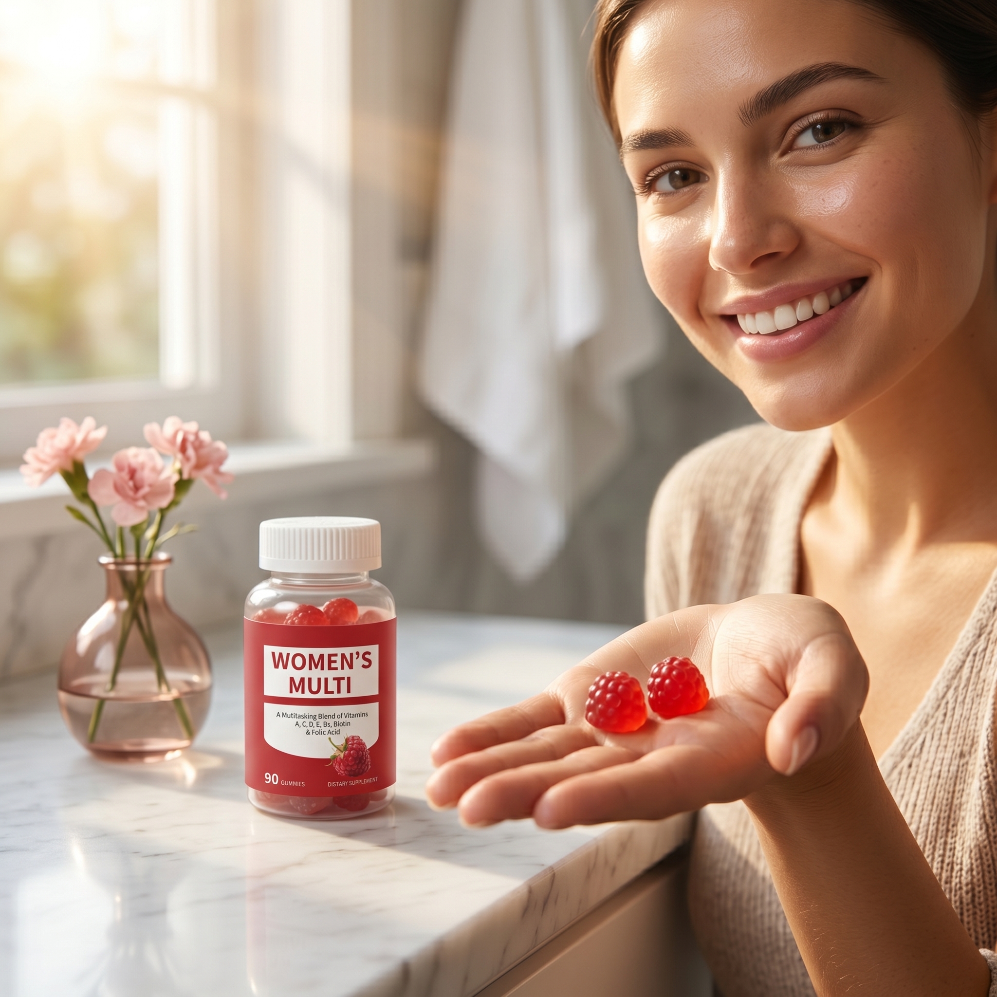 Vitamin gummies for women
