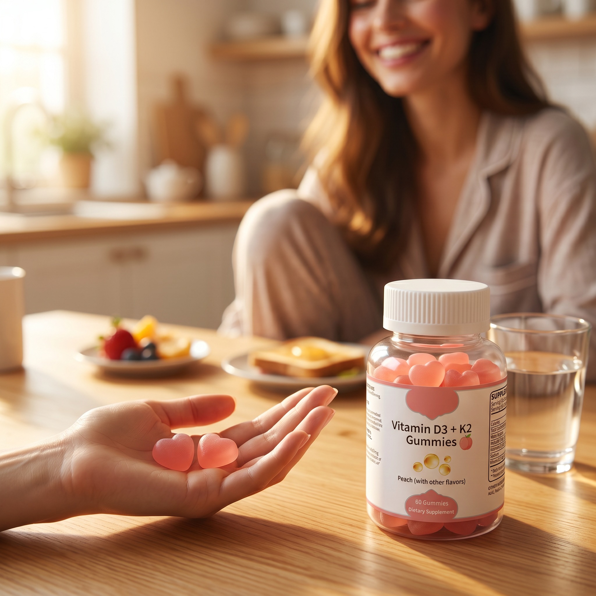 Vitamin D3 + K2 gummies
