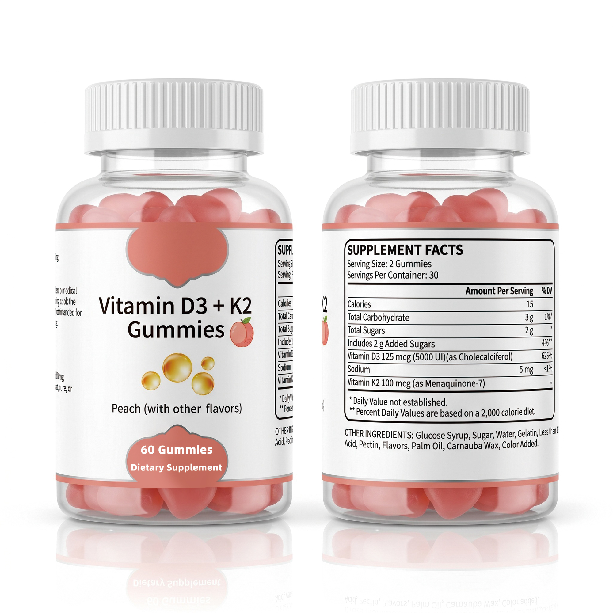 Vitamin D3 + K2 gummies