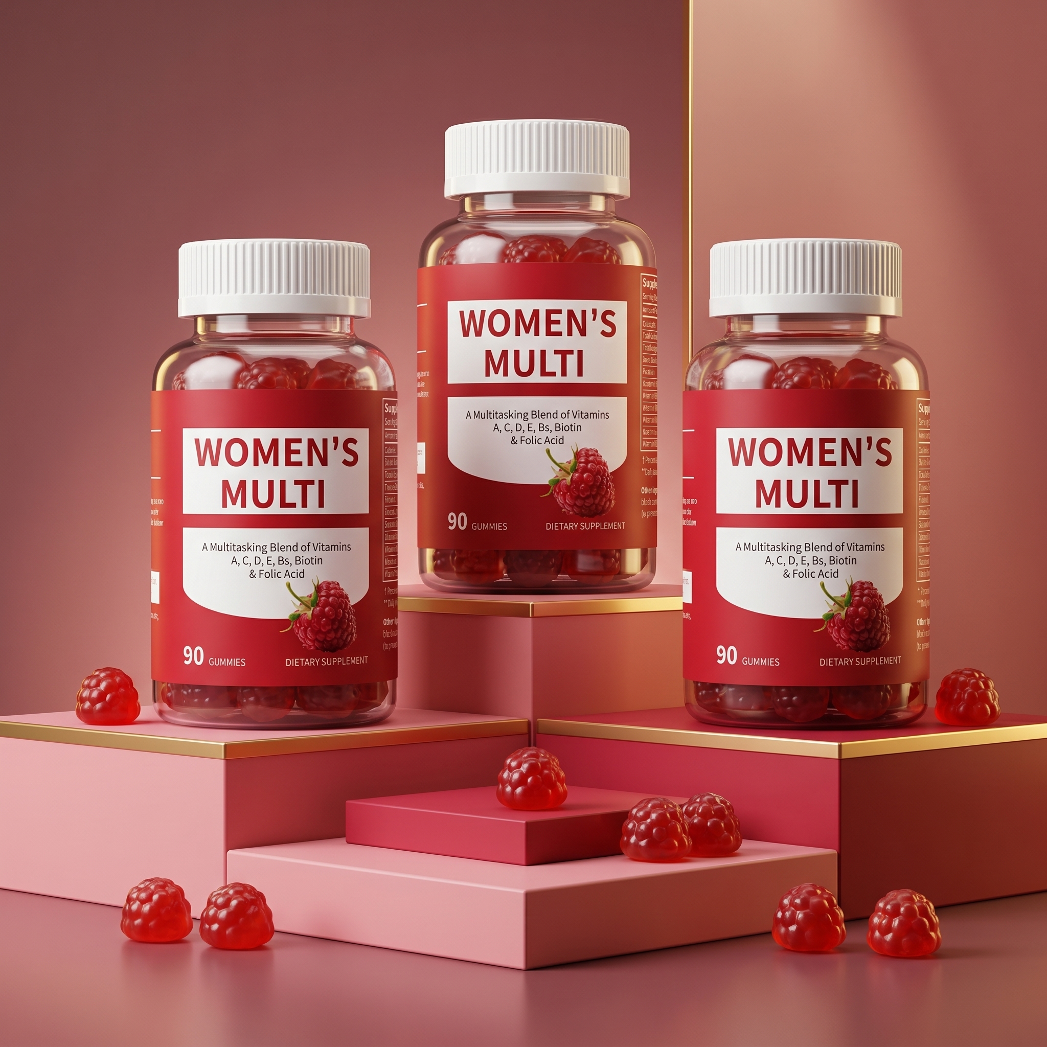 Vitamin gummies for women