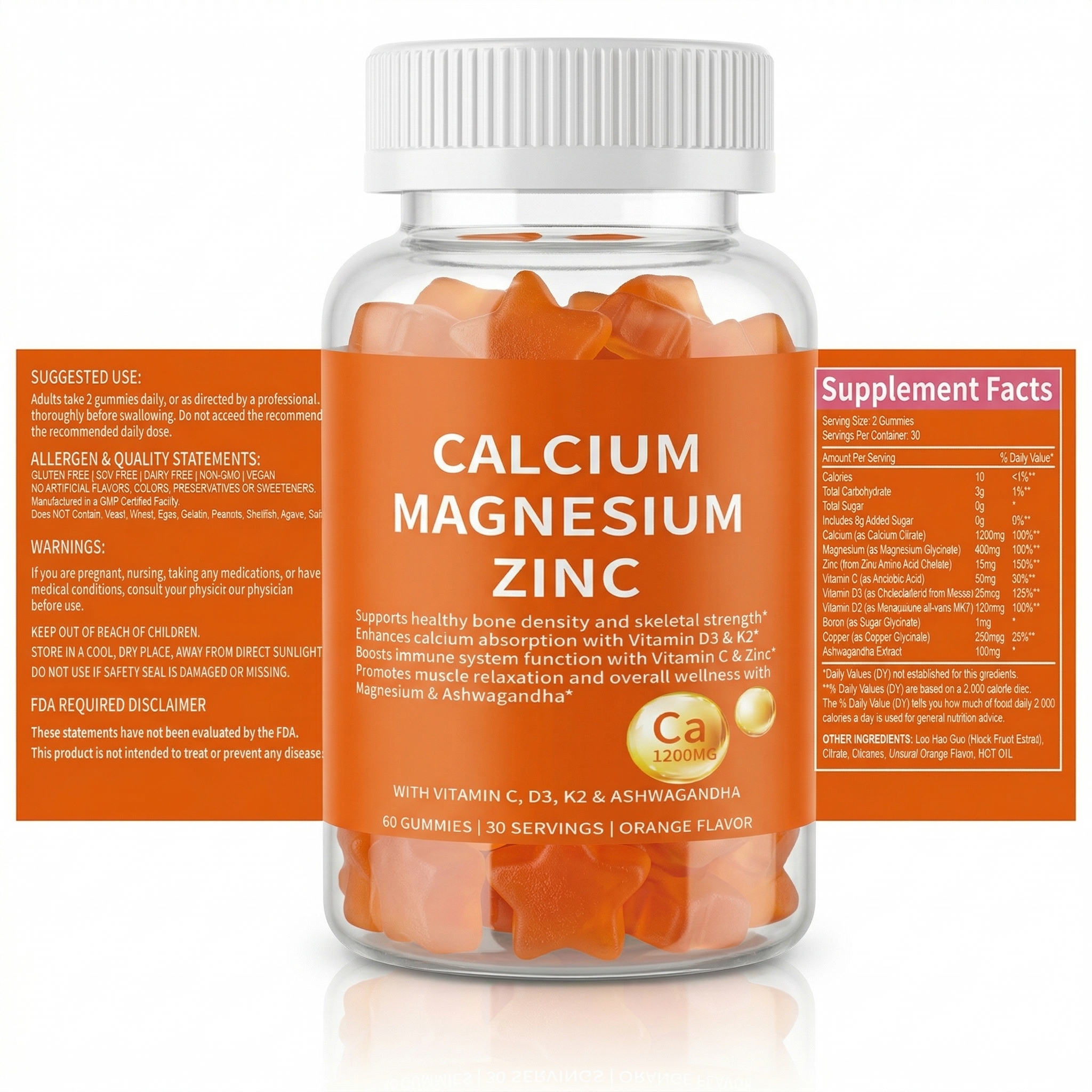 Calcium gummies