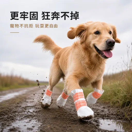 寵物一次性防水腳套 犬貓通用 防髒不掉腳外出遛狗鞋套