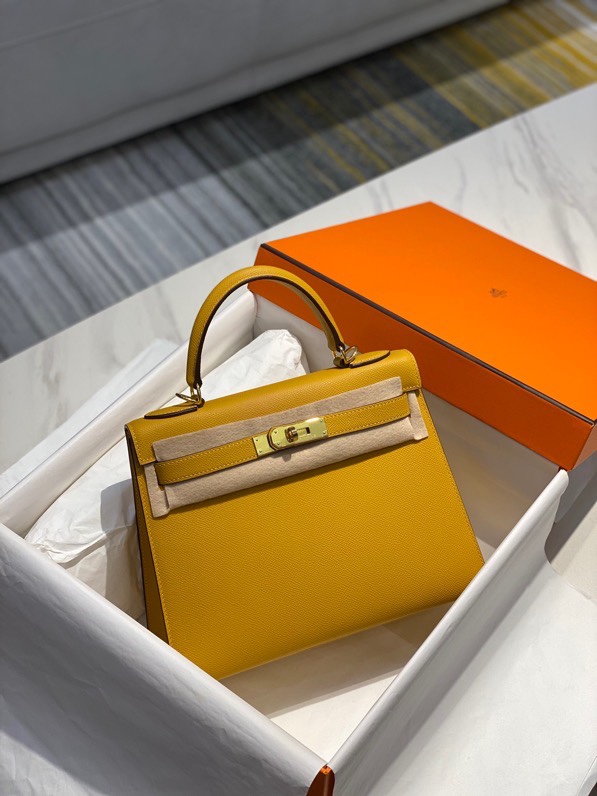 エルメス HERMÈS エルメス ケリー エプソン ハンドバッグ ハンドバッグ レディース 革製 高級 正規品 代金引換可