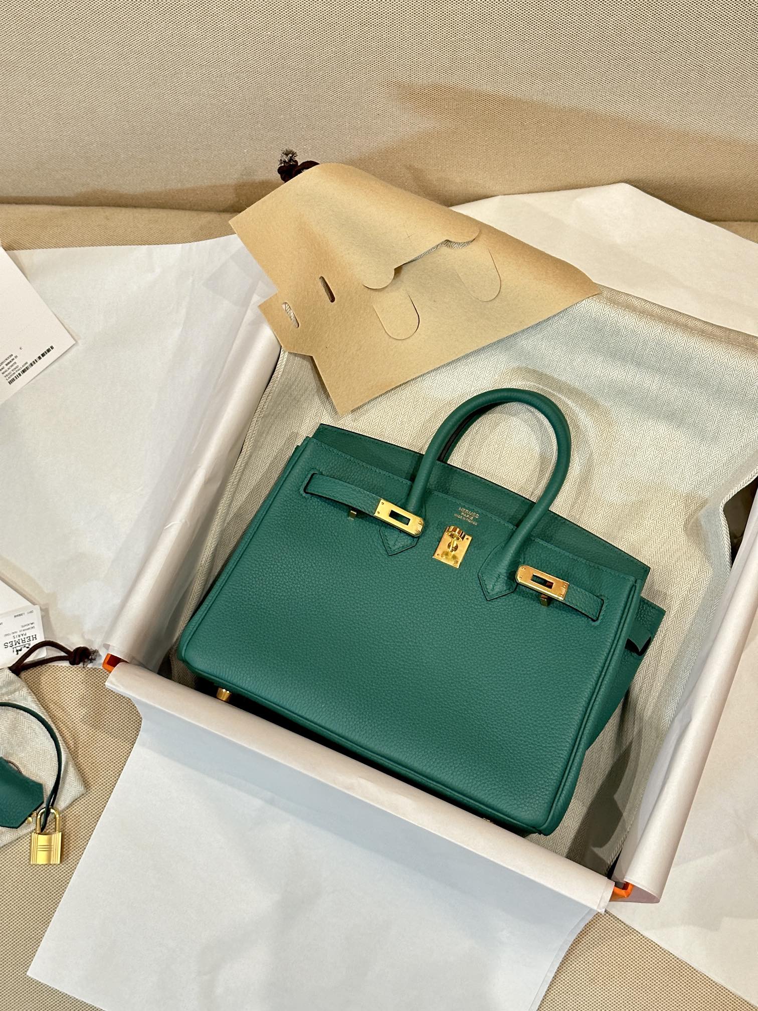 エルメス HERMÈS  BIRKIN25ソン ハンドバッグ ハンドバッグ レディース 革製 高級 正規品 代金引換可