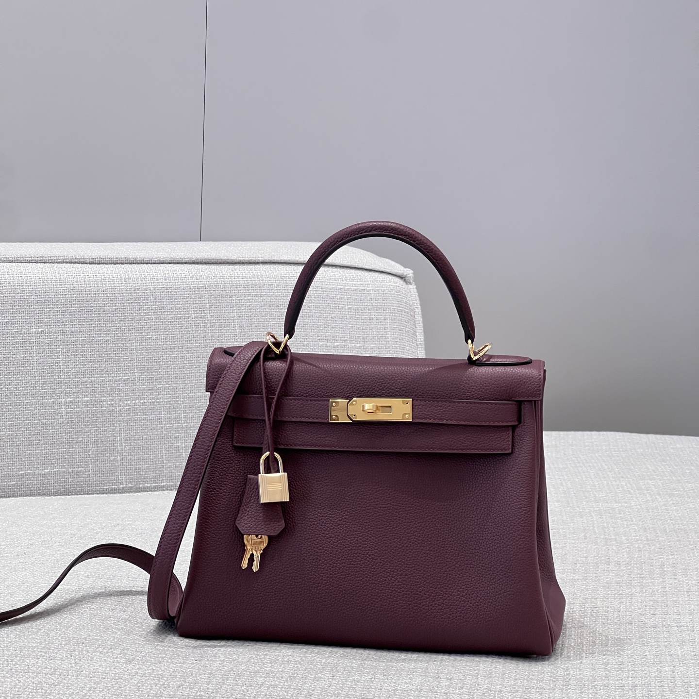 エルメス HERMÈS エルメス ケリー エプソン ハンドバッグ  ソン ハンドバッグ ハンドバッグ レディース 革製 高級 正規品 代金引換可
