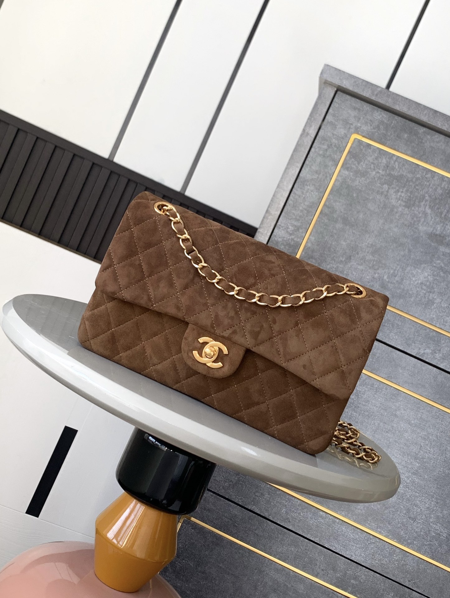 chanel シャネル 新作 スエード レディース ショルダーバッグ