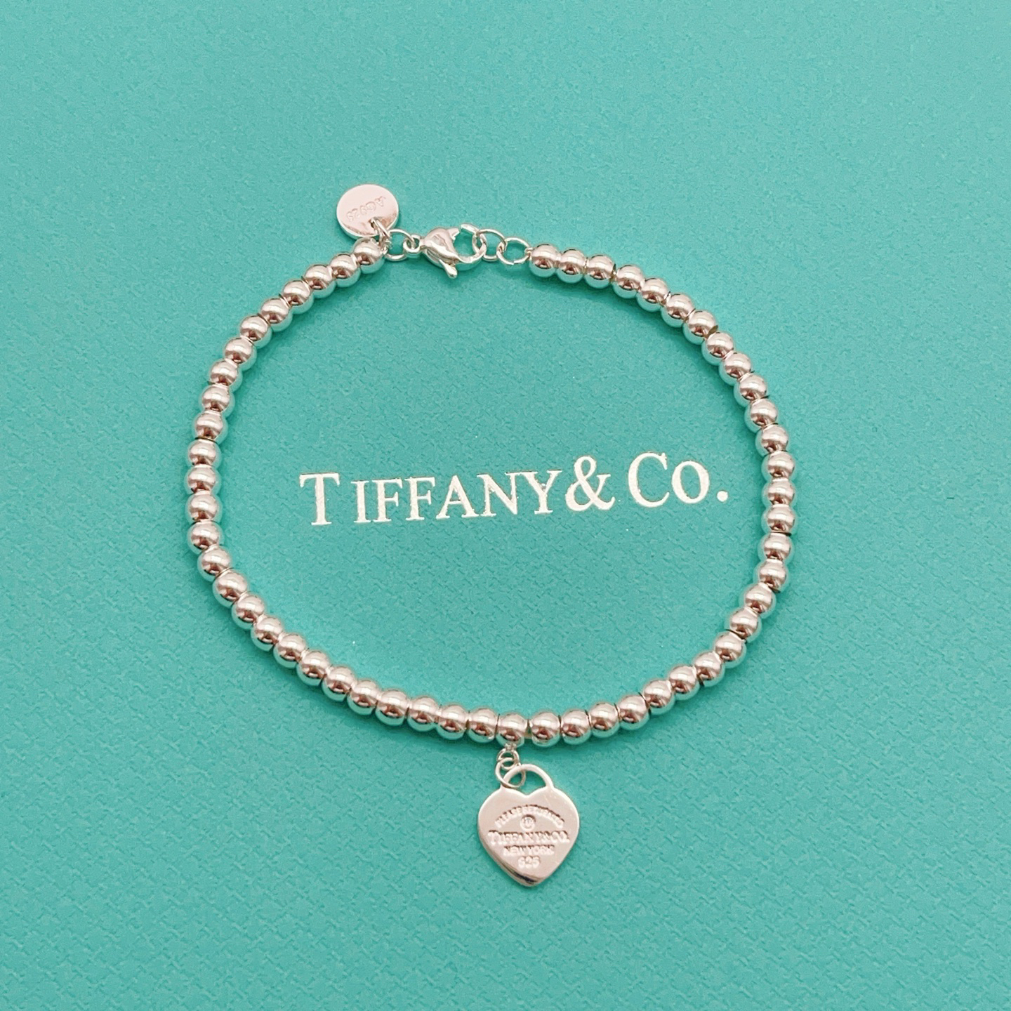 ティファニー TIFFANY & Co. シルバー スター同着 カップル ブレスレット 代金引換可