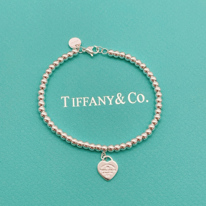 ティファニー TIFFANY & Co. シルバー スター同着 カップル ブレスレット 代金引換可