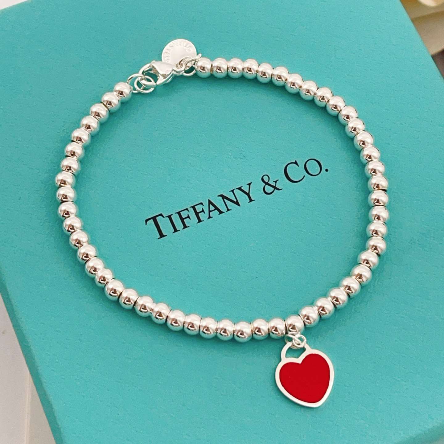 ティファニー TIFFANY & Co. シルバー スター同着 カップル ブレスレット 代金引換可