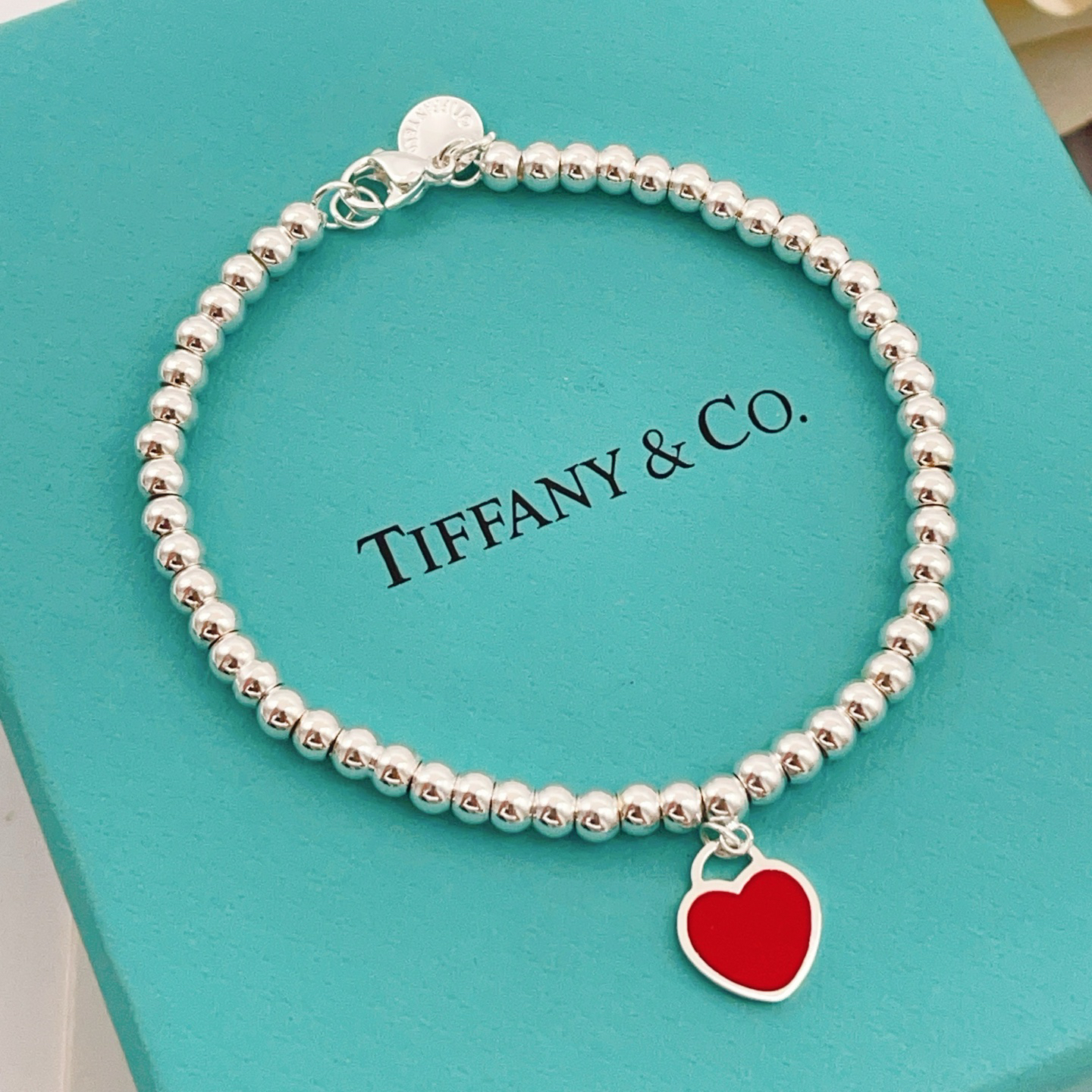 ティファニー TIFFANY & Co. シルバー スター同着 カップル ブレスレット 代金引換可