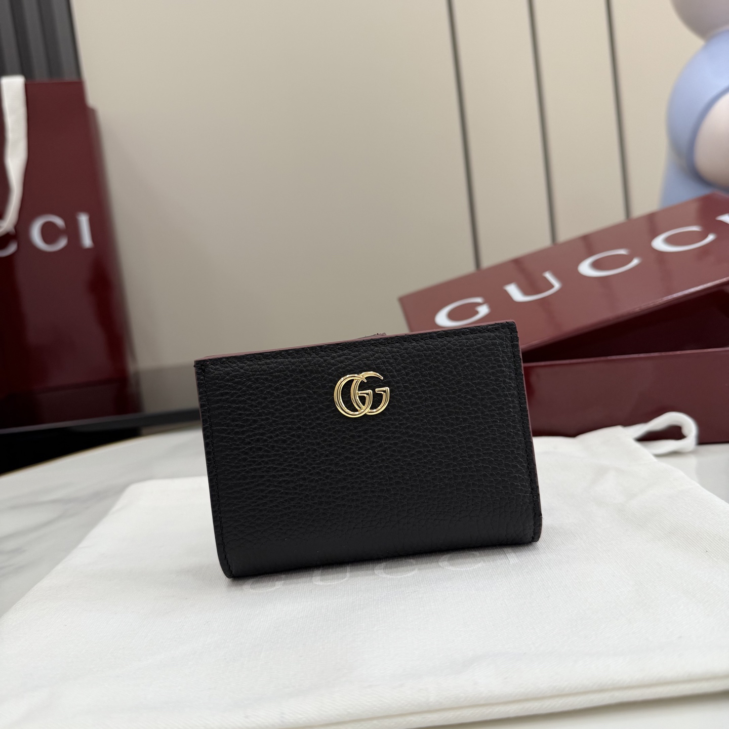 グッチ「Gucci」772738 レディース ラウンドファスナー長財布