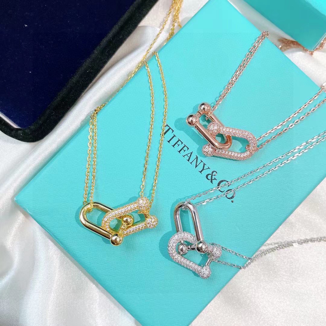 TIFFANY & Co. シルバーネックレス 彼女へのバレンタイン・誕生日プレゼントに最適 代金引換対応可