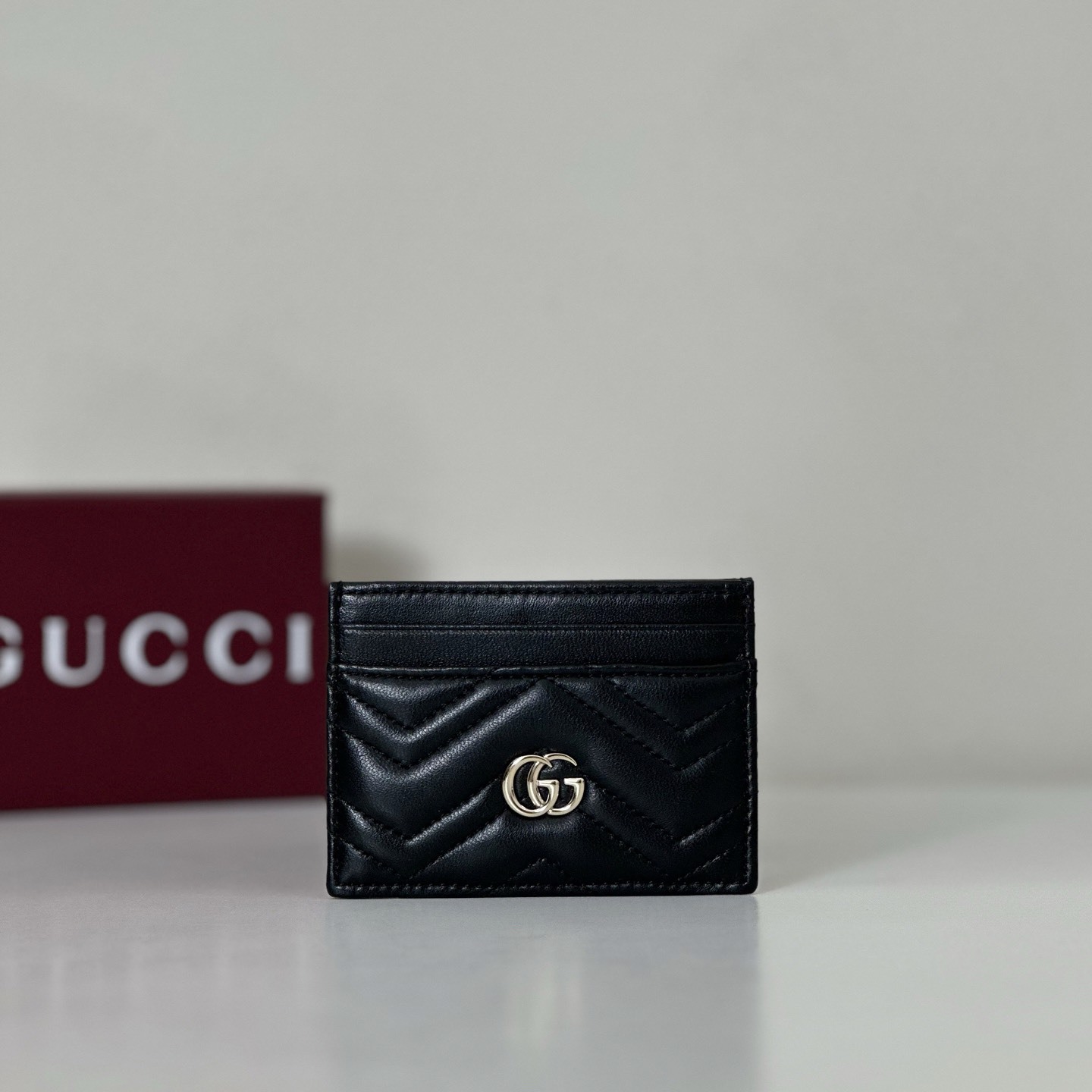 グッチ GUCCI GG マーモント カードケース 443127 レザー
