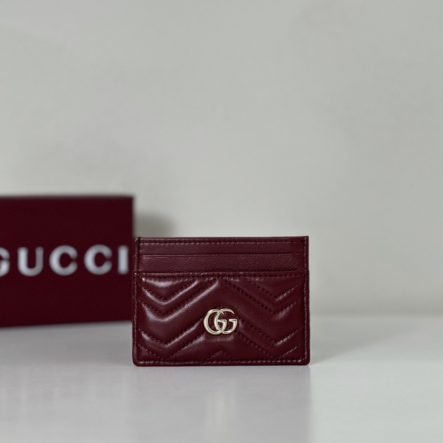 グッチ GUCCI GG マーモント カードケース 443127 レザー