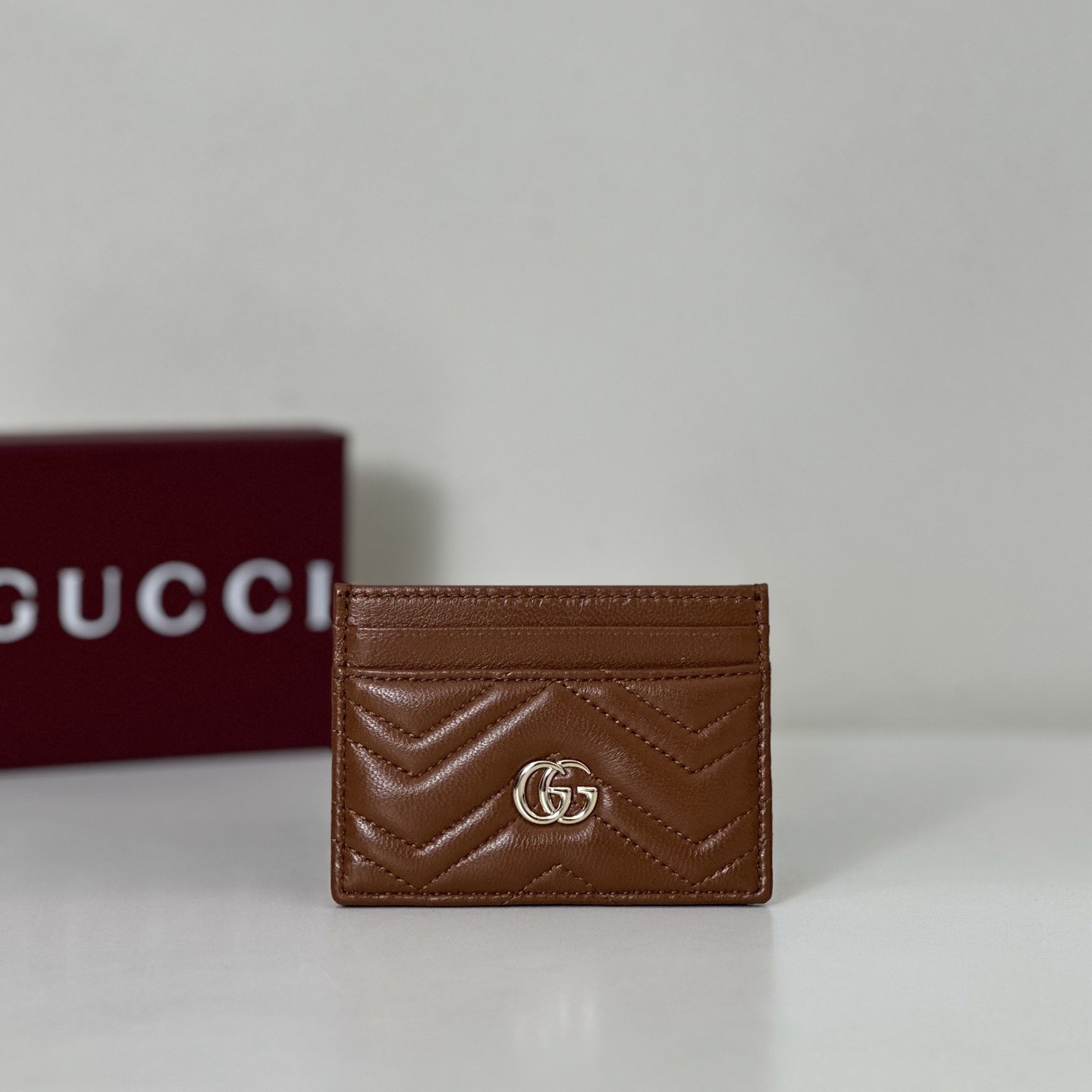 グッチ GUCCI GG マーモント カードケース 443127 レザー