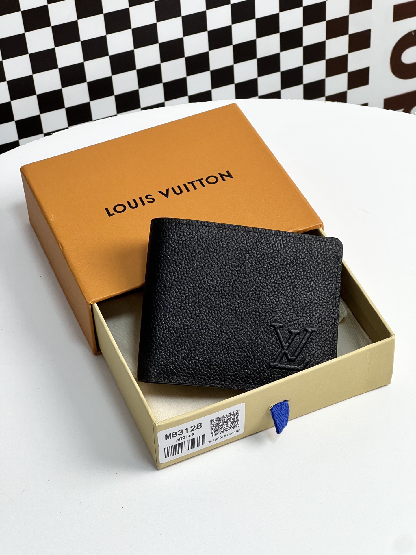 ルイ・ヴィトン「Louis Vuitton」レザーポケットウォレット