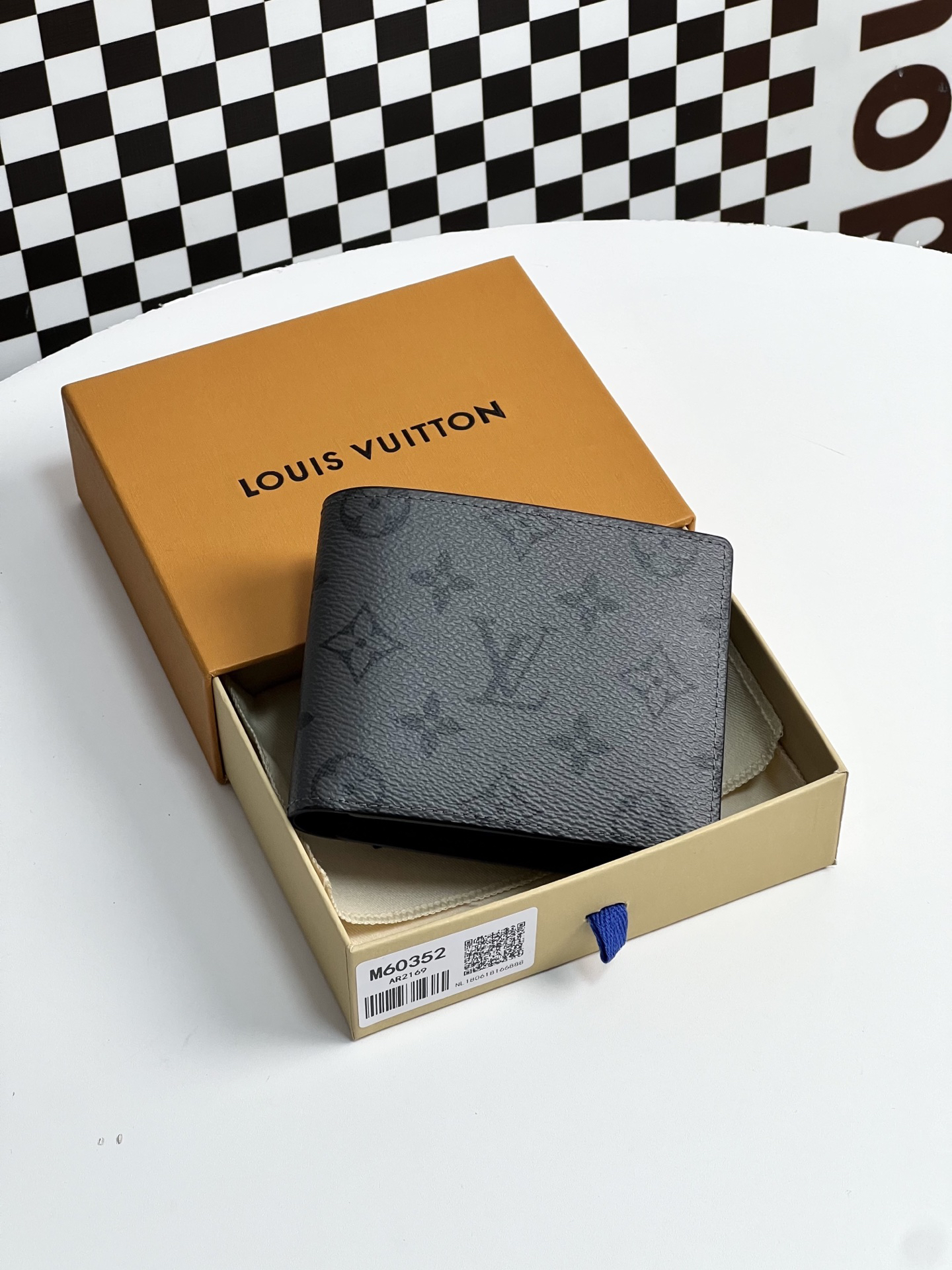 ルイ・ヴィトン「Louis Vuitton」レザーポケットウォレット