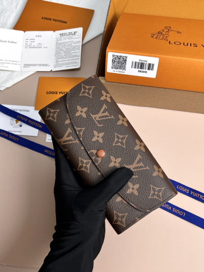 ルイ・ヴィトン「Louis Vuitton」レザーポケットウォレット