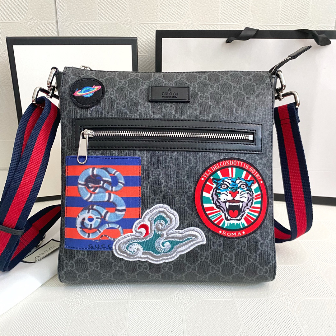 GUCCI 474137 メンズ ショルダーバッグ 斜めがけ 代金引換可