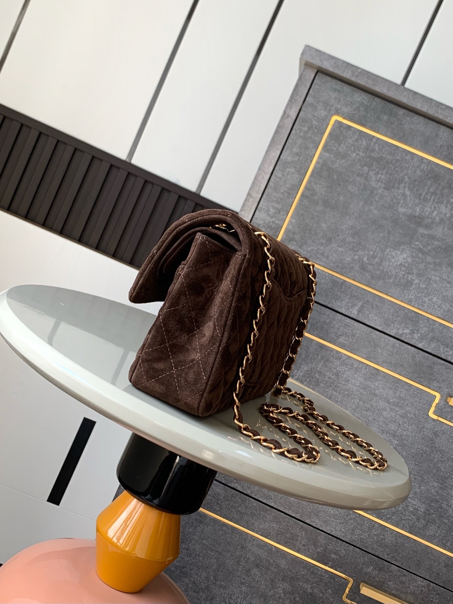 chanel シャネル 新作 スエード レディース ショルダーバッグ