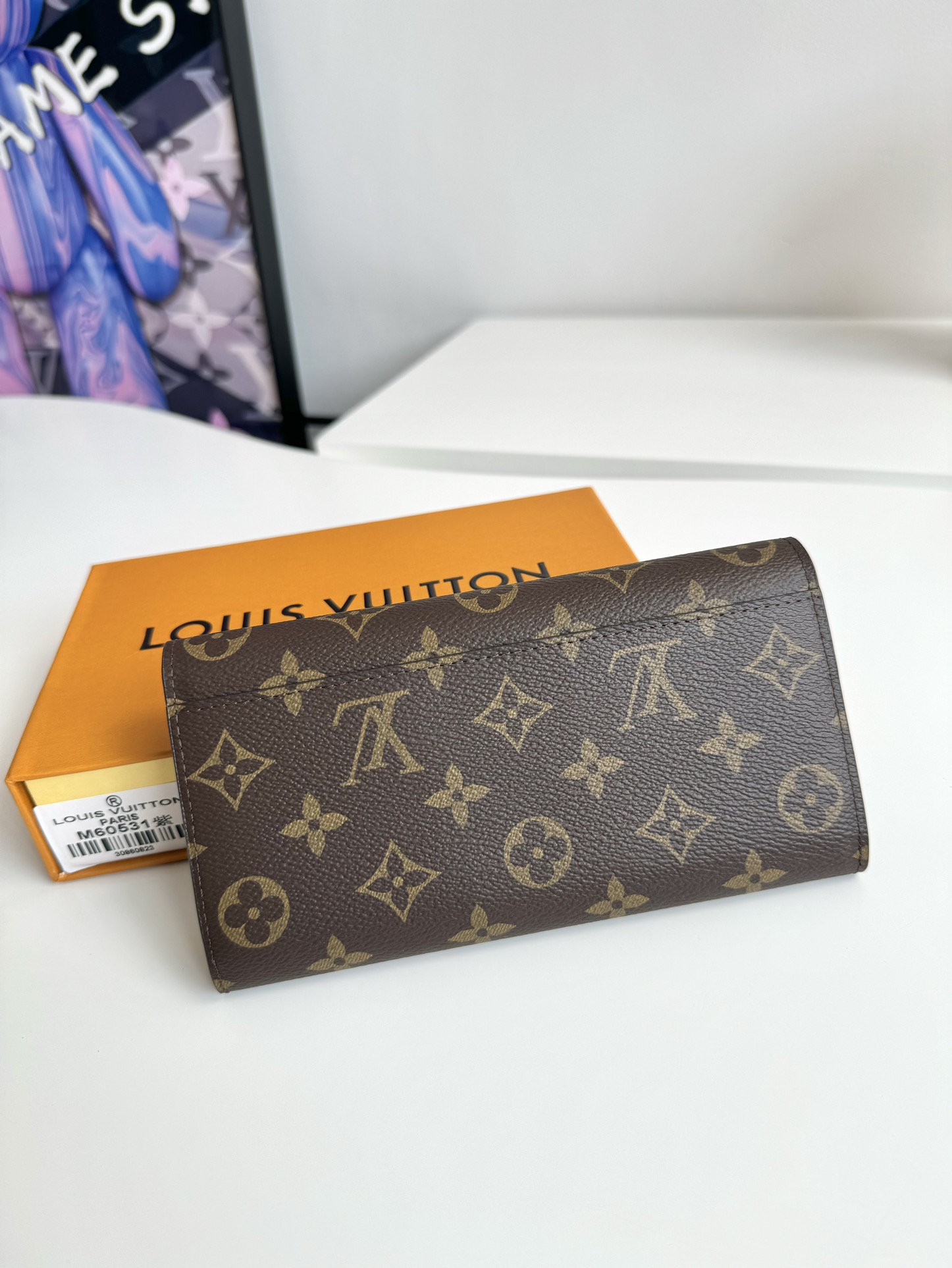 ルイ・ヴィトン「Louis Vuitton」レザーポケットウォレット