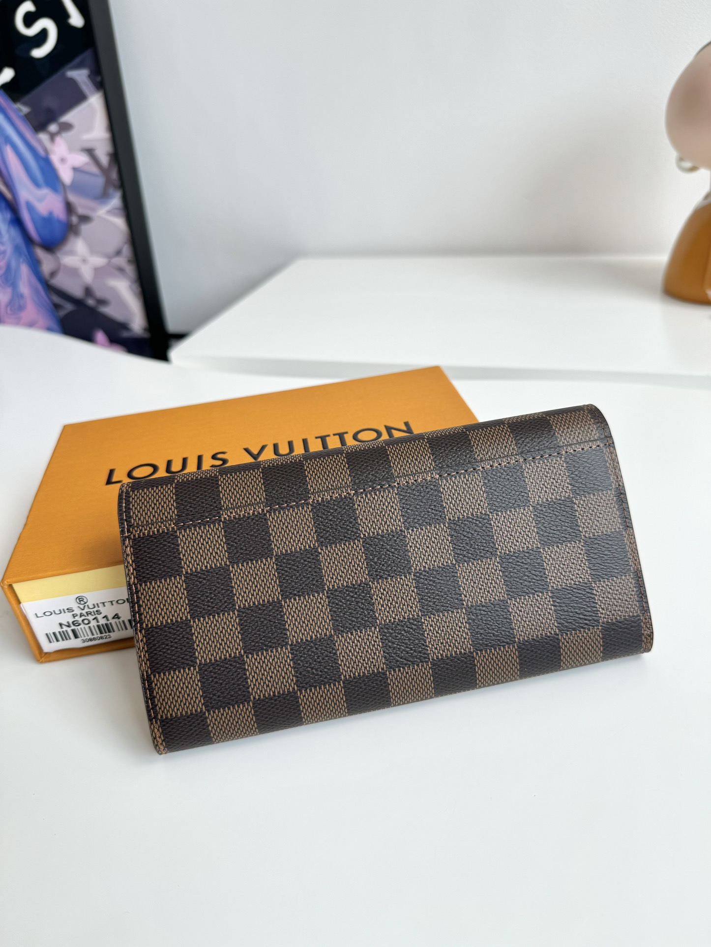 ルイ・ヴィトン「Louis Vuitton」レザーポケットウォレット