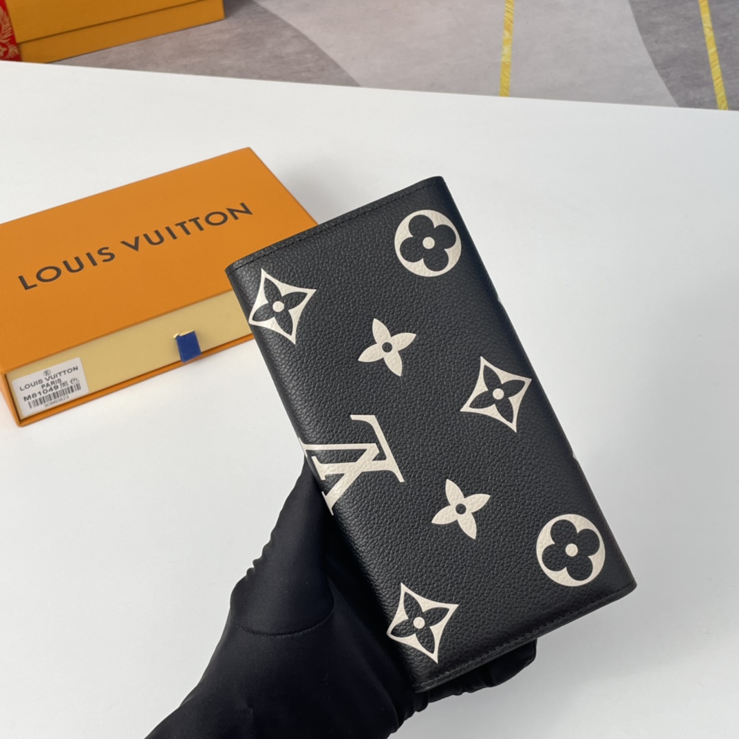 ルイ・ヴィトン「Louis Vuitton」レザーポケットウォレット