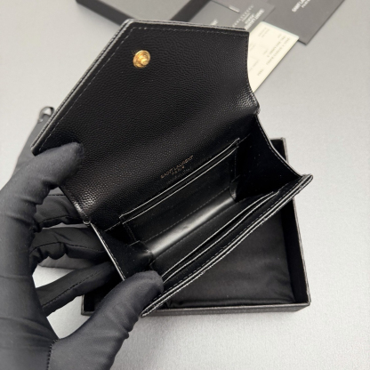 サンローラン「Saint Laurent」レザーポケットウォレット