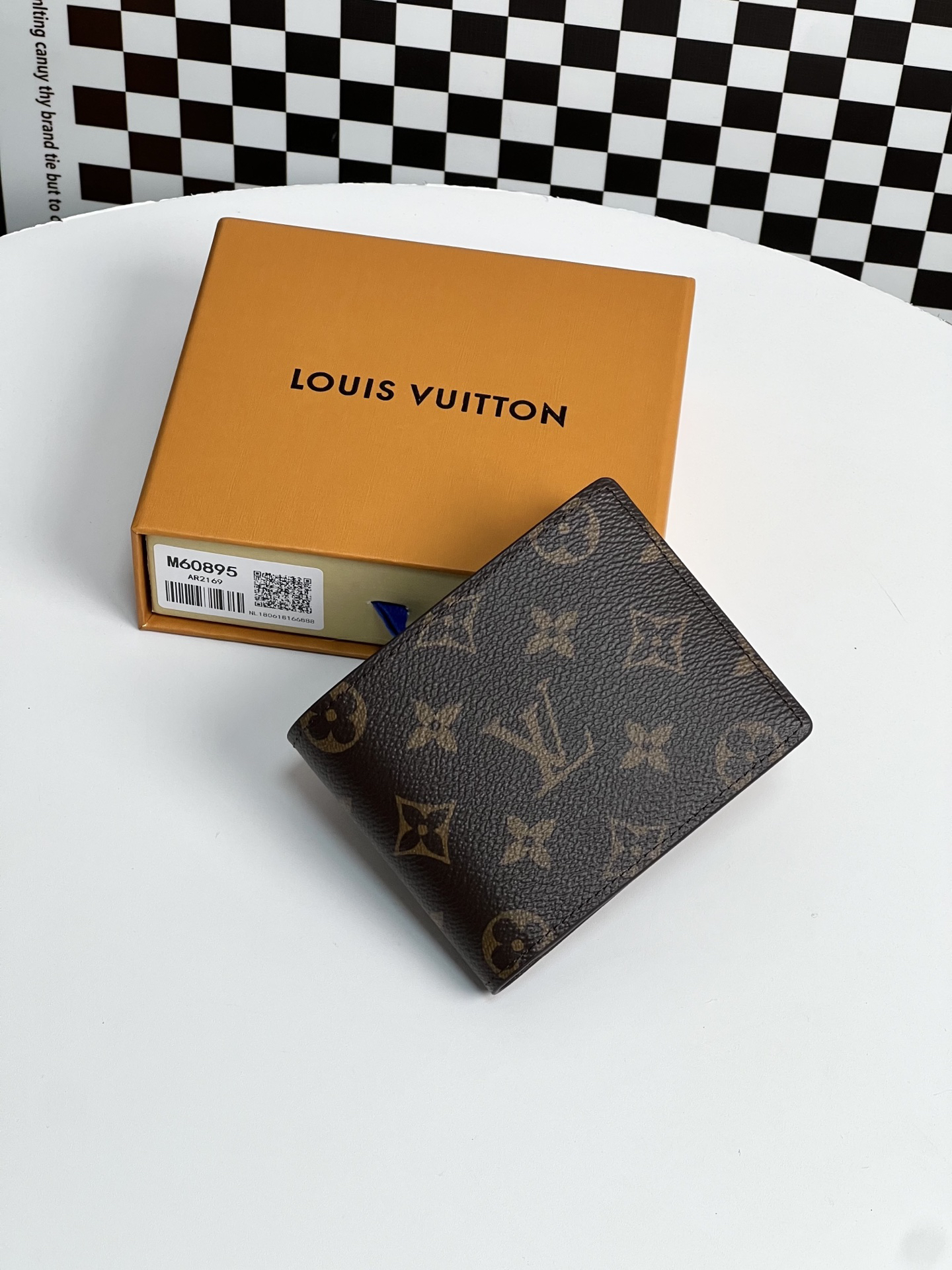 ルイ・ヴィトン「Louis Vuitton」レザーポケットウォレット