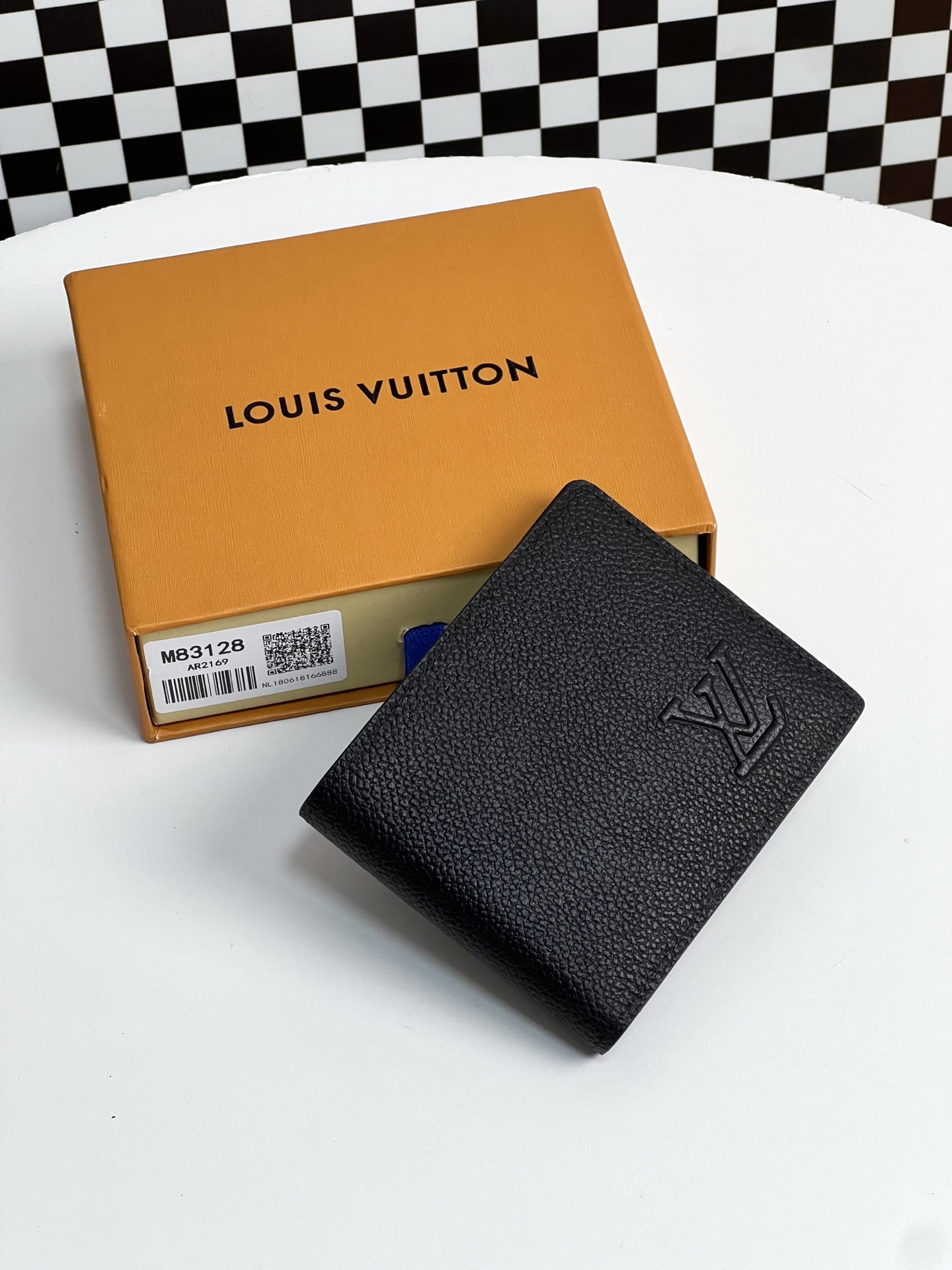ルイ・ヴィトン「Louis Vuitton」レザーポケットウォレット