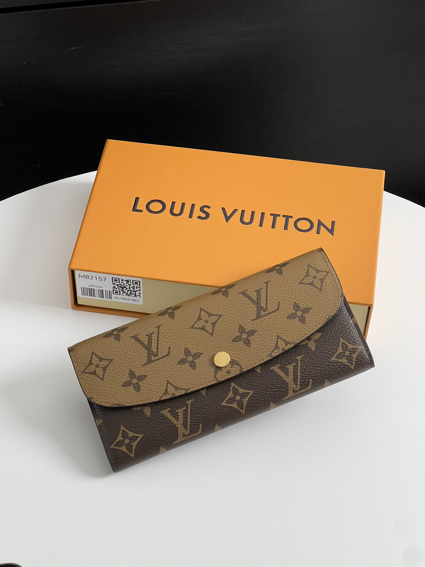 ルイ・ヴィトン「Louis Vuitton」レザーポケットウォレット