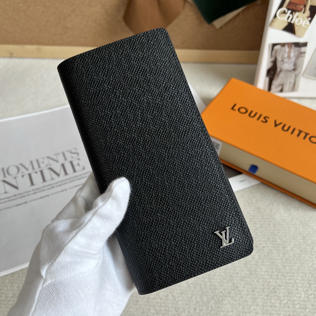 ルイ・ヴィトン「Louis Vuitton」レザーポケットウォレット