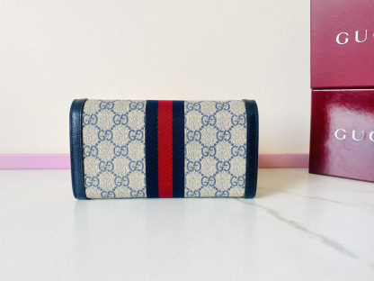 GUCCI グッチ オフィディア コレクション 523153 クラシックキャンバス レディース長財布