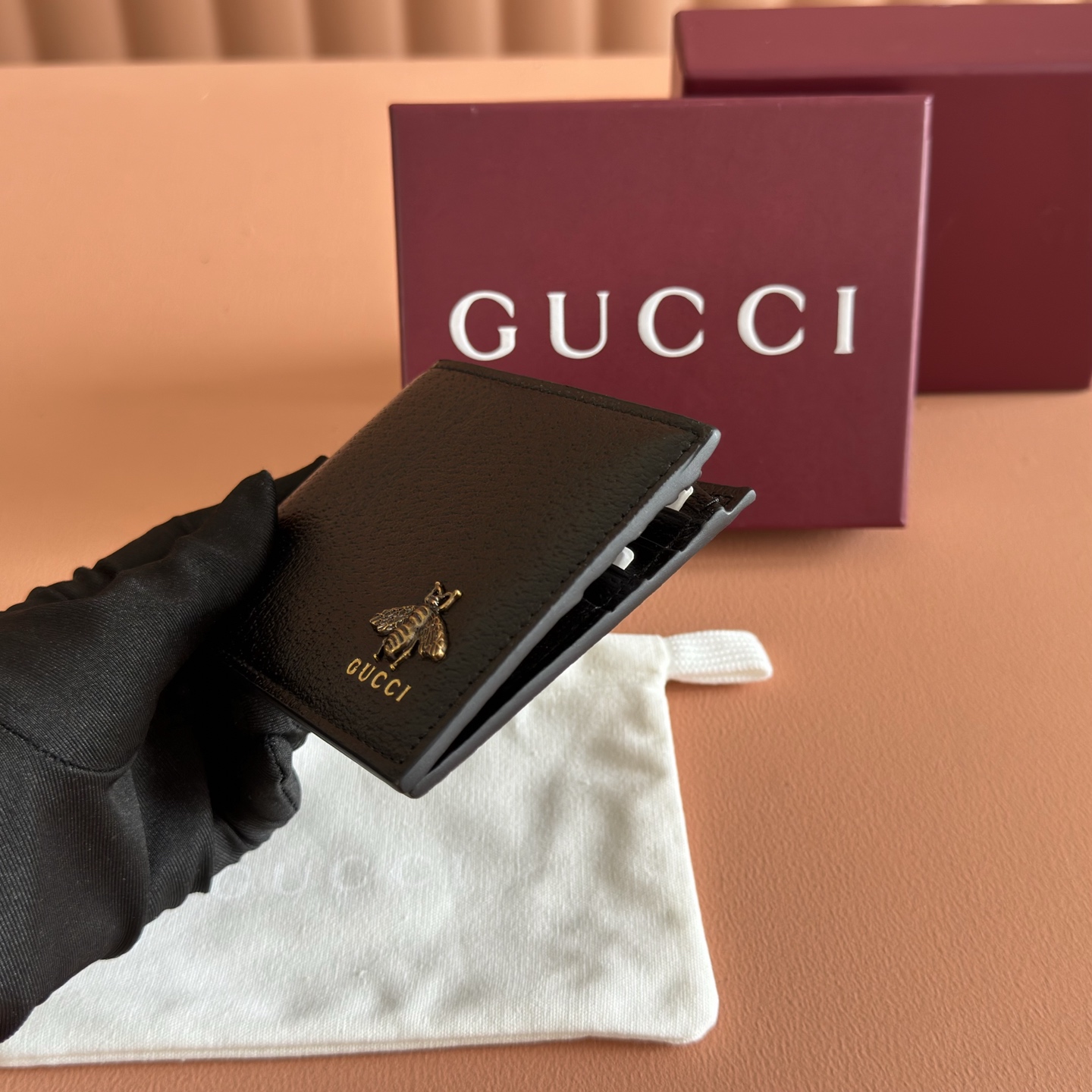 グッチ「Gucci」523664 レディース ラウンドファスナー長財布