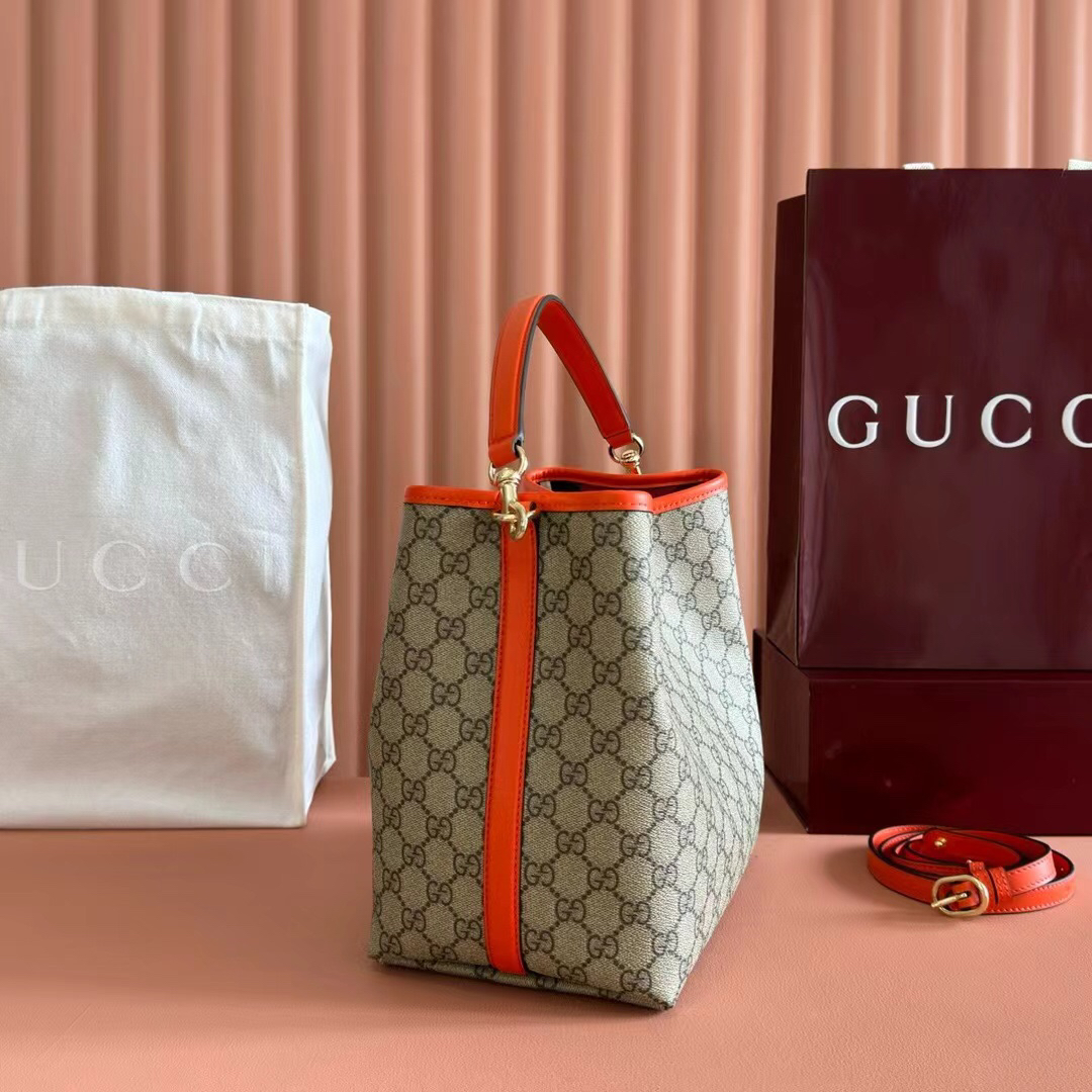 GUCCI 815103 ダニエラ トート バンブー 人気モデル レディース ハンドバッグ