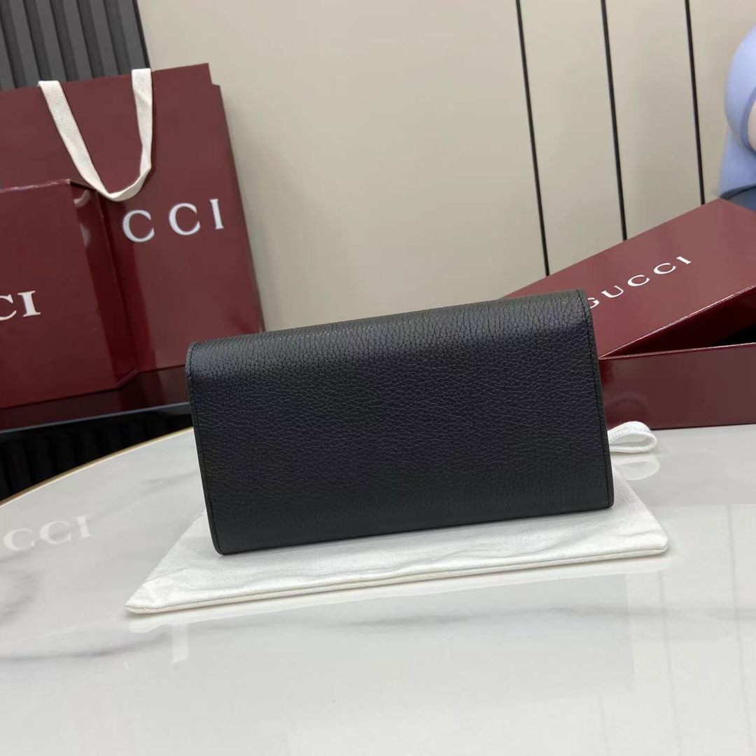 GUCCI グッチ ソフトビット コレクション 828147 ホワイト カーフスキン レディース長財布
