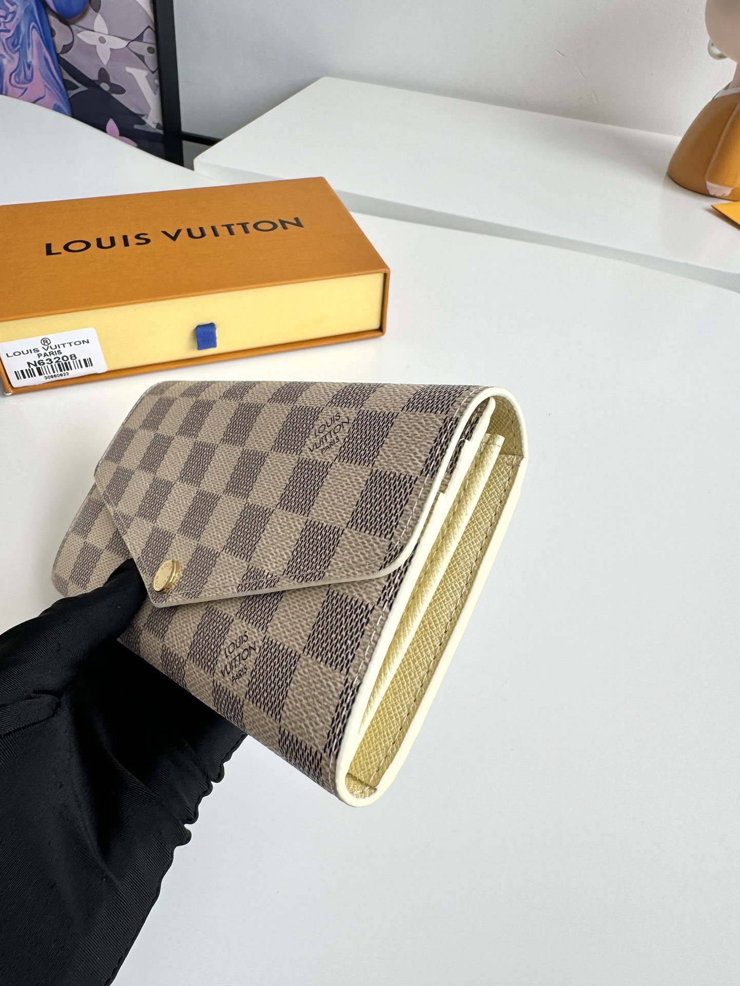 ルイ・ヴィトン「Louis Vuitton」レザーポケットウォレット