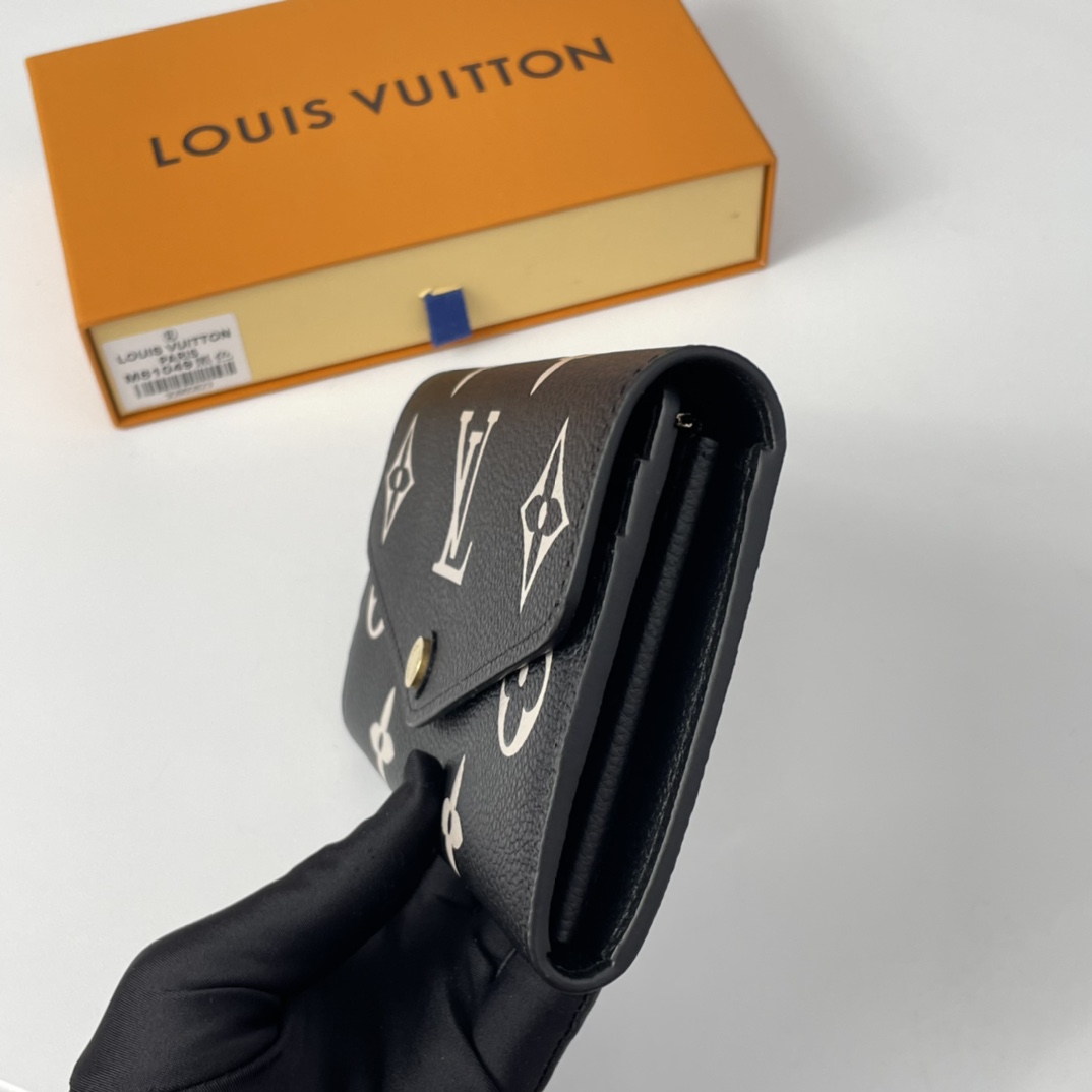 ルイ・ヴィトン「Louis Vuitton」レザーポケットウォレット