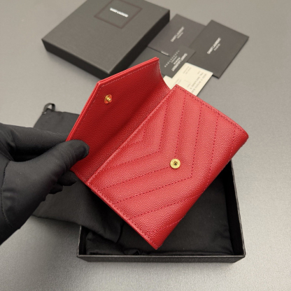 サンローラン「Saint Laurent」レザーポケットウォレット